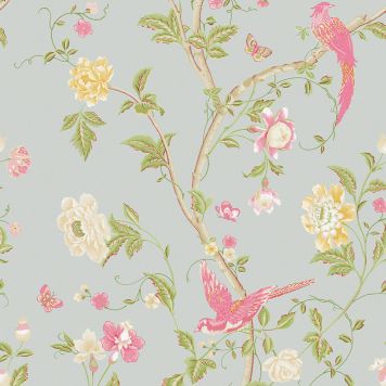TAPET LAURA ASHLEY SUMMER PALACE DUCK EGG
