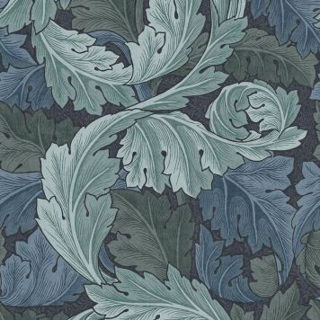 TAPET WILLIAM MORRIS AT HOME ACANTHUS BLÅ