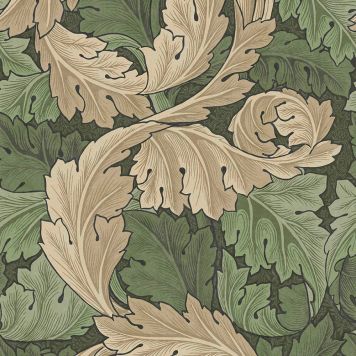 TAPET WILLIAM MORRIS AT HOME ACANTHUS GREEN
