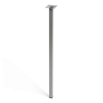 MÖBELBEN REI STÅL 25X25X800MM MATT KROM