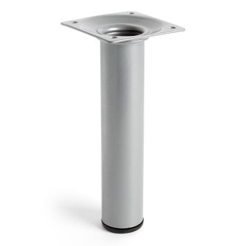 MÖBELBEN REI STÅL Ø30X150MM MATT KROM