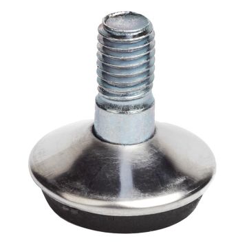 JUSTERINGSSKRUV REI FÖR MÖBELBEN M10X32MM 4ST/FRP KROM