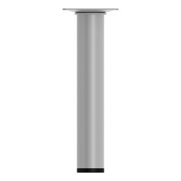 MÖBELBEN REI STÅL Ø30X200MM MATT KROM