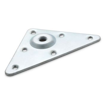 FÄSTPLATTOR REI FÖR TRÄBEN M8 4ST/FRP