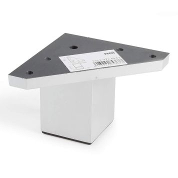 MÖBELBEN REI ABS-PLAST 40X40X60MM ALUMINIUM