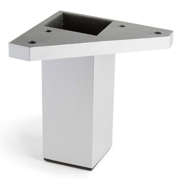 MÖBELBEN REI ABS-PLAST 40X40X100MM ALUMINIUM