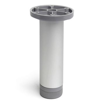 MÖBELBEN REI ALUMINIUM/PVC Ø45X200MM MATT GRÅ