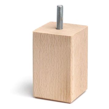 MÖBELBEN REI OBEHANDLAD BOK 50X50X80MM