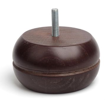 MÖBELBEN REI BOK Ø92X50MM WENGE