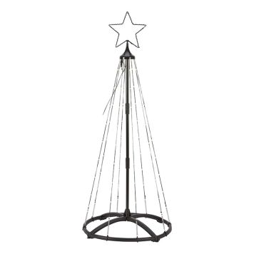 DEKORATIONSTRÄD MARKSLÖJD ABETO 1,2M 90L VARMVIT