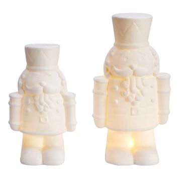 JULDEKORATION MARKSLÖJD FINN BATTERIDRIVEN VIT 2-PACK