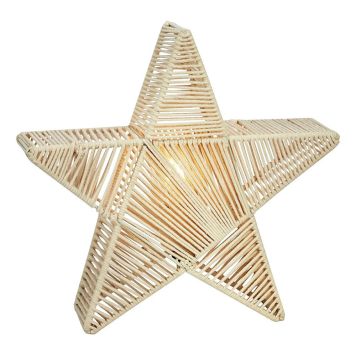 ADVENTSSTJÄRNA MARKSLÖJD ELLI OFFWHITE