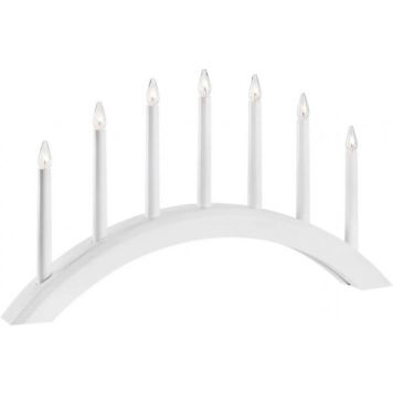 ADVENTSLJUSSTAKE MARKSLÖJD AVENTO 7L VIT