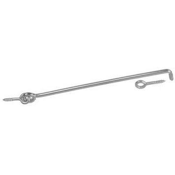 STORMHASP MILLERS FÖR FÖNSTER ELFÖRZINKAD 300MM