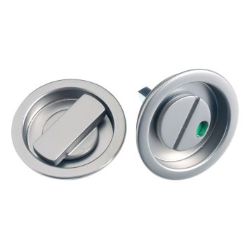 SKJUTDÖRRSHANDTAG MILLERS FÖR WC 46MM MATT KROM 