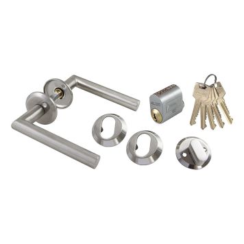 BEHÖRSSATS MILLERS GRIP OVAL ROSTFRITT STÅL 