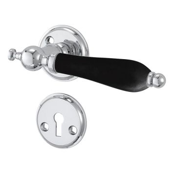 INNERDÖRRHANDTAG MILLERS LAURIN EPOK KROM/SVART