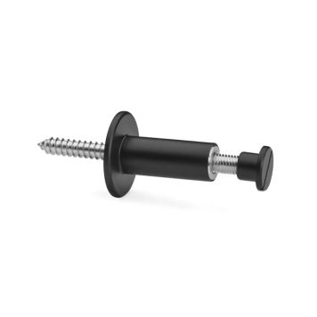 LEDSTÅNGSBESLAG HABO 952 SVART M10X120MM