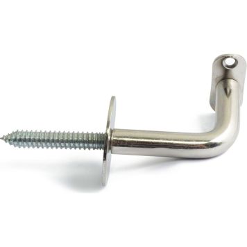 LEDSTÅNGSKROK HABO 86 NICKEL M10X90MM