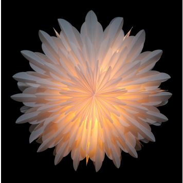 ADVENTSSTJÄRNA SALA SNÖFLINGA VIT 50CM