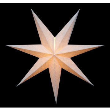 ADVENTSSTJÄRNA KARLSTAD JUTE Ø60CM VIT 