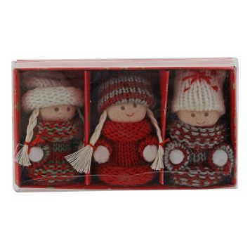 TOMTENISSE 5CM RÖD 3-PACK