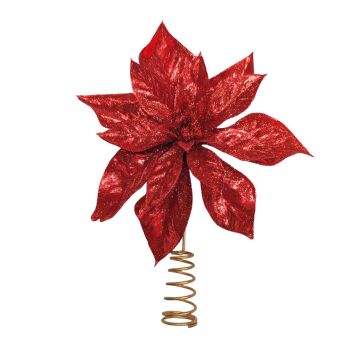 TOPPSTJÄRNA 25CM RÖD