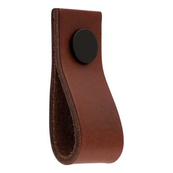 HANDTAG THEOFILS ARI LÄDER BRUN/SVART