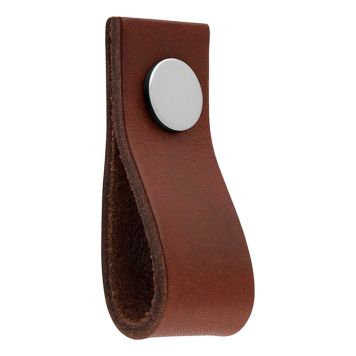 HANDTAG THEOFILS ARI LÄDER BRUN/KROM