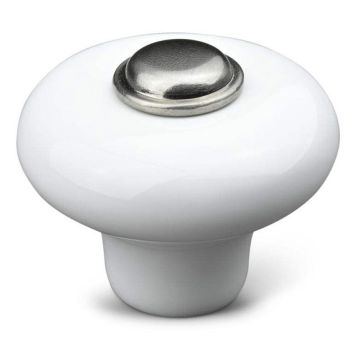 KNOPP THEOFILS VERNA Ø36MM PORSLIN/ROSTFRI