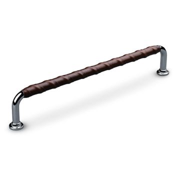 HANDTAG THEOFILS BURANO CC192 KROM/BRUN LÄDER