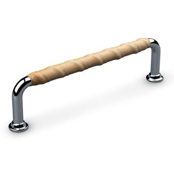 HANDTAG THEOFILS BURANO CC128 KROM/NATUR LÄDER