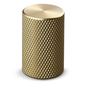 KNOPP THEOFILS RIMINI Ø18MM RUTMÖNSTER MATT MÄSSING