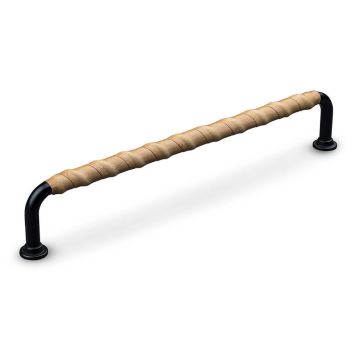 HANDTAG THEOFILS BURANO CC192 SVART/NATUR LÄDER