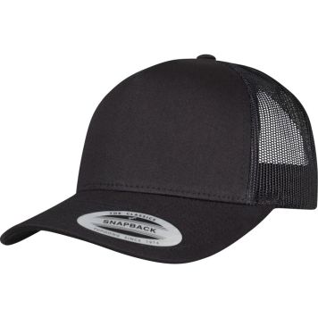 KEPS FLEXFIT TRUCKER 5-PANEL ONESIZE SVART
