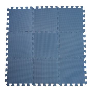 LEKMATTA BABYDAN DUSTY DUSTY BLUE 31,5X31,5CM 9ST/FP