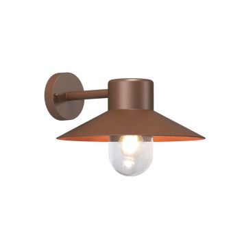 VÄGGLAMPA ECOLITE ERIS IP44 CORTEN