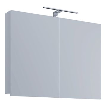 SPEGELSKÅP VCM VCB 1 LEDBELYSNING 60CM VIT