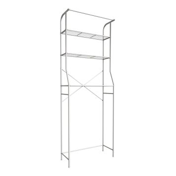 TVÄTTMASKINSHYLLA VCM TUBAS L 68X160CM VIT