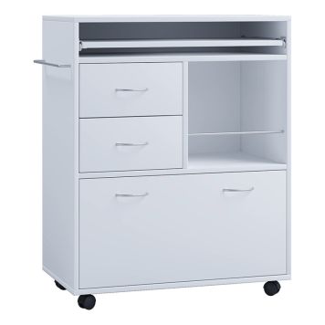 KÖKSVAGN VCM KICHA 70X86CM VIT