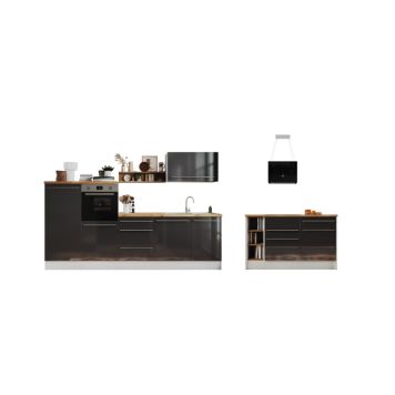 KÖK RESPEKTA GABRIEL 0155BERPI290HWGI GRÅ 290CM