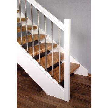 ÖVERLIGGARE VITLACK MDF 2300X50X70MM