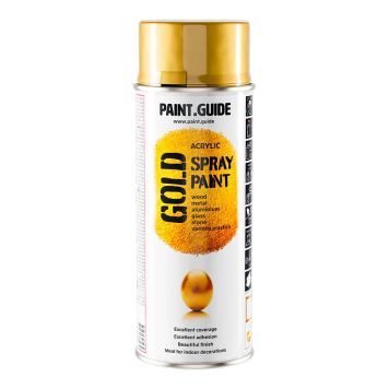 SPRAYFÄRG PAINT.GUIDE AKRYLFÄRG GULD 400ML