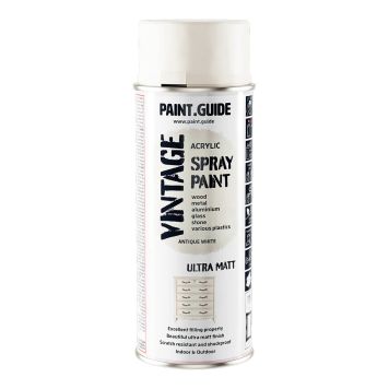 SPRAYFÄRG PAINT.GUIDE VINTAGE AKRYLFÄRG MATT ANTIKVIT 400ML