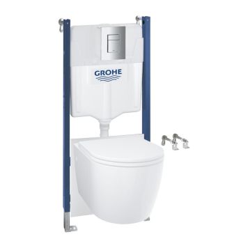 VÄGGHÄNGD TOALETT GROHE SOLIDO 5-IN-1 +WC-SKÅL