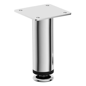 MÖBELBEN RIVA TILL HÖGSKÅP AGNES KROM 10CM 4ST/FRP