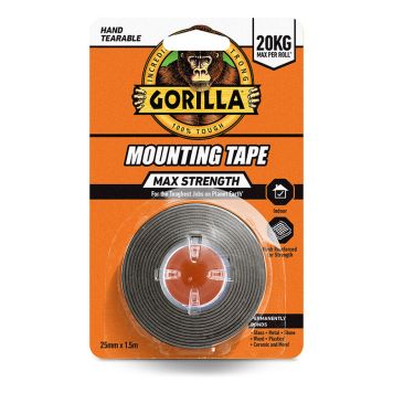 MONTERINGSTEJP GORILLA MAX STYRKA 1,5M SVART