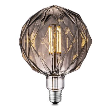 LJUSKÄLLA HOME SWEET HOME LED G160 E27 6W DIMBAR SMOKE