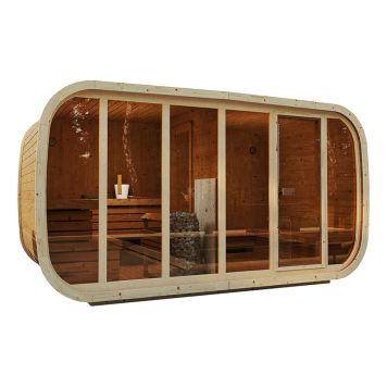 BASTU IWOOD LASSE 2-ROOM THERMOWOOD 8,5M³