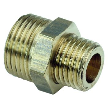 SEXKANTSNIPPEL GELIA R32XR25 UTVÄNDIG GÄNGA MÄSSING